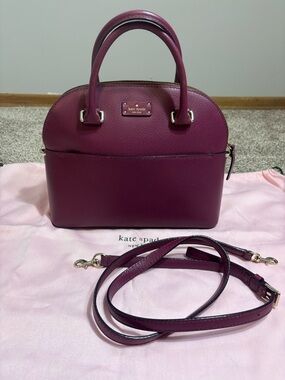 Kate Spade Plum Purple Dome Satchel